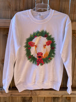 Christmas Cow Sweatshirt