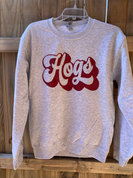 Hogs Ash Sweatshirt