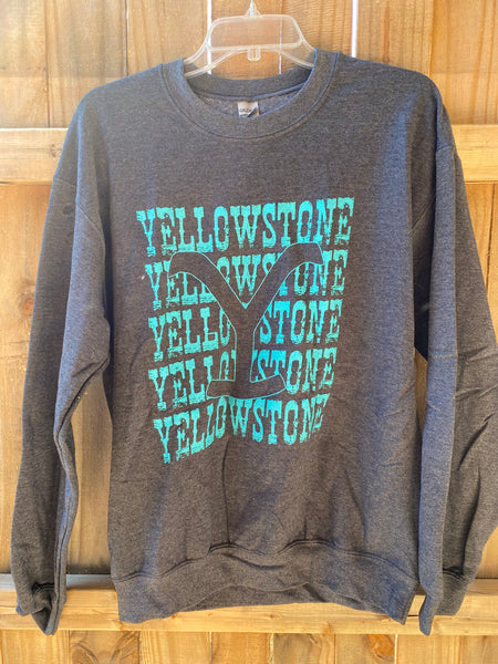 Yellowstone Stacked Sweatshirt