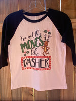 Moves Like Dasher Youth Raglan