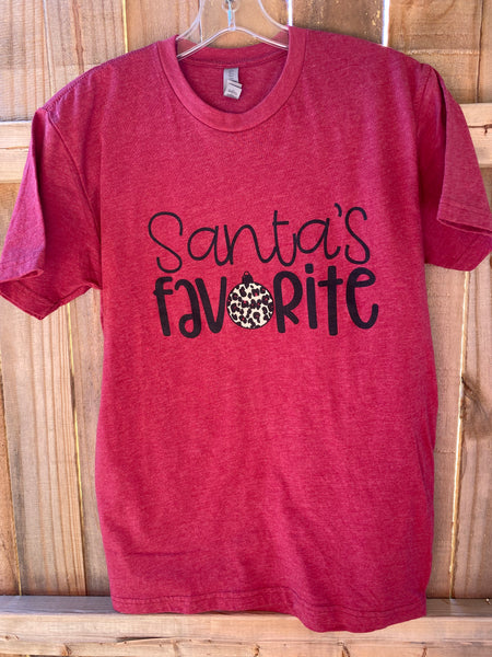 Santa's Favorite Cardinal Tee