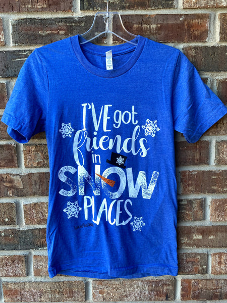 Friends in Snow Places Tee