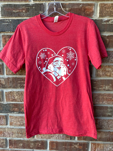 Santa Heart Tee