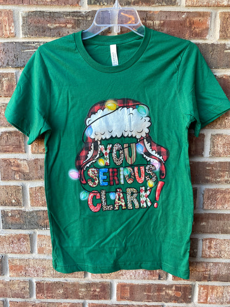 You Serious Clark Green Tee