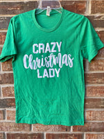 Crazy Christmas Lady Heather Kelly Tee