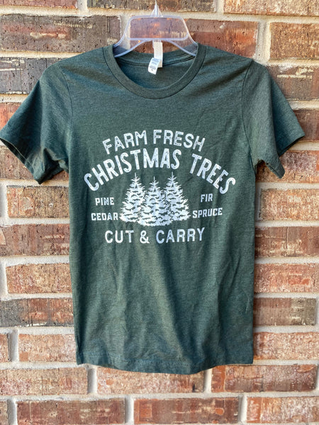 Farm Fresh Christmas Trees Tee