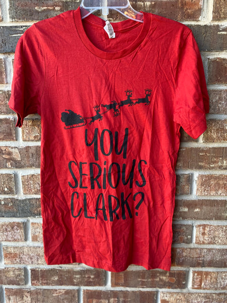 You Serious Clark Red Tee