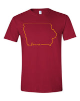 Custom State Outline Tee