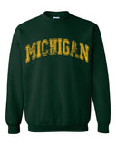 Custom Old School State Sweatshirt or Hoodie