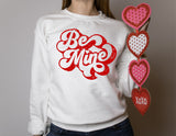 Be Mine Groovy Valentine's Sweatshirt