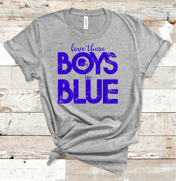 Love Those Boys in Blue Tee