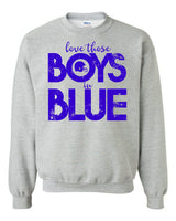 Boys in Blue Sweatshirt