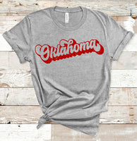 Oklahoma Groovy Tee