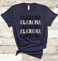 Alabama Stacked Tee