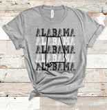 Alabama Stacked Tee