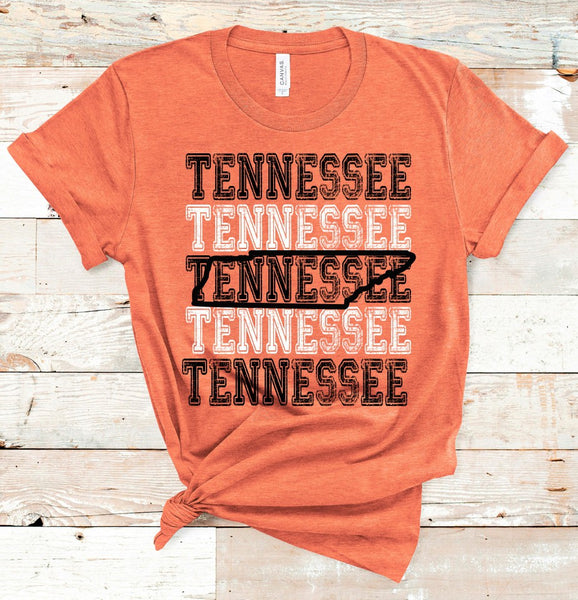 Tennessee Stacked Tee