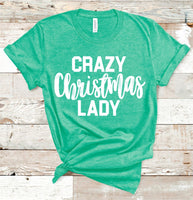 Crazy Christmas Lady