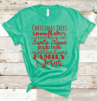 Christmas List Tee