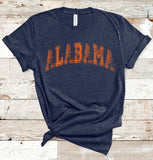 Alabama Distressed Tee