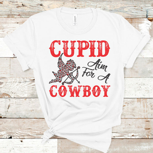 Cupid, Aim for a Cowboy Tee