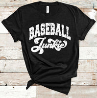 Baseball Junkie Tee