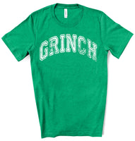 Grinch Distressed tee