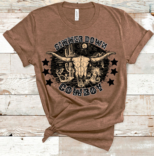 Simmer Down Cowboy Tee