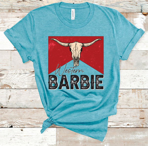 Western Barbie Tee