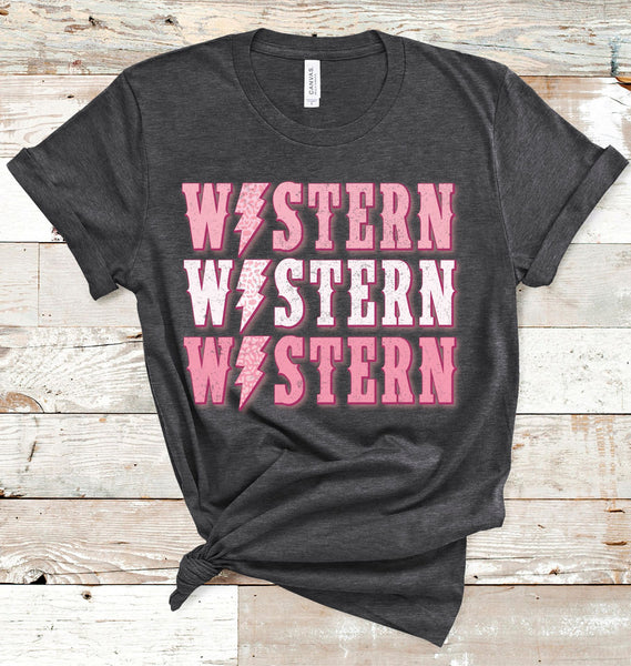 Western Stacked Tee