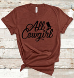 All Cowgirl Tee