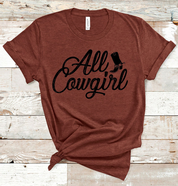 All Cowgirl Tee