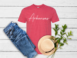 Arkansas Script Tee