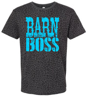 Barn Boss Leopard Tee