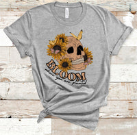 Bloom Skull Tee