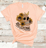 Bloom Skull Tee