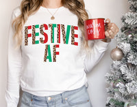 Festive AF Long Sleeve Tee