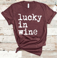 Lucky in Wine