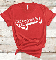 NEBRASKA GROOVY TEE