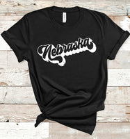 NEBRASKA GROOVY TEE