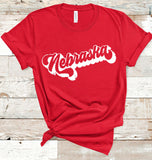 NEBRASKA GROOVY TEE