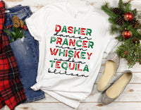 Dasher Dancer Alcohol Tee