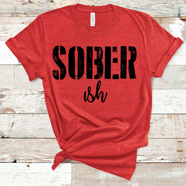 Soberish tee